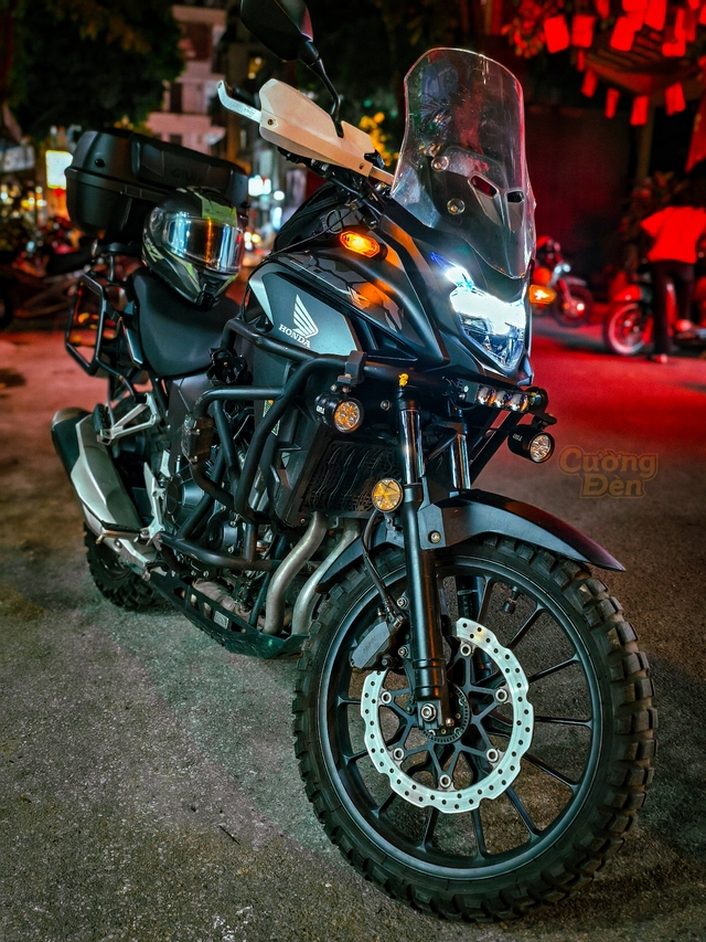 Honda CB500X Nâng Cấp Đèn Trợ Sáng HCL TS V3 90W – Cos Trắng/Pha Vàng Siêu Thực Chiến